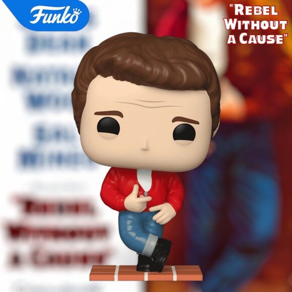 Funko Other - Funko POP! Movies Rebel Without A Cause Jim Stark Figure #1724!